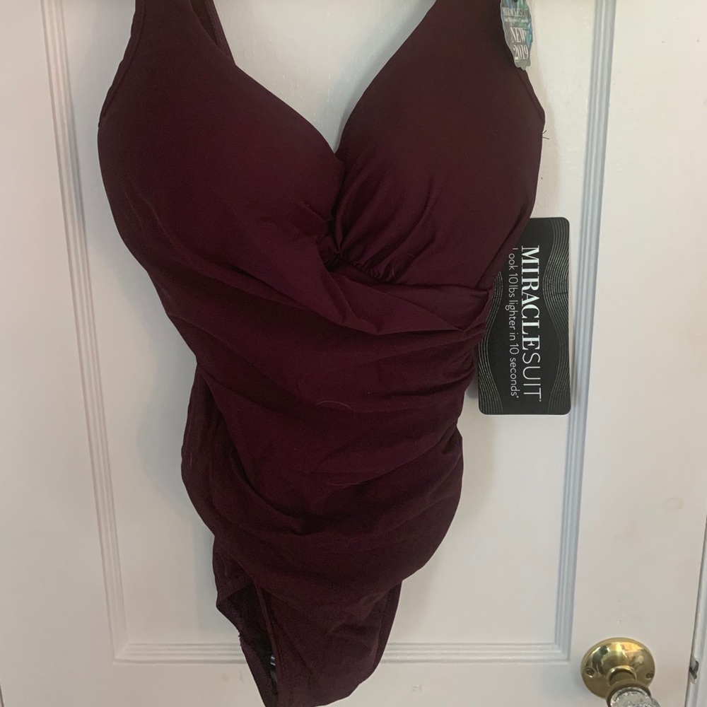 COPY - NWT Miraclesuit one piece Size 12
